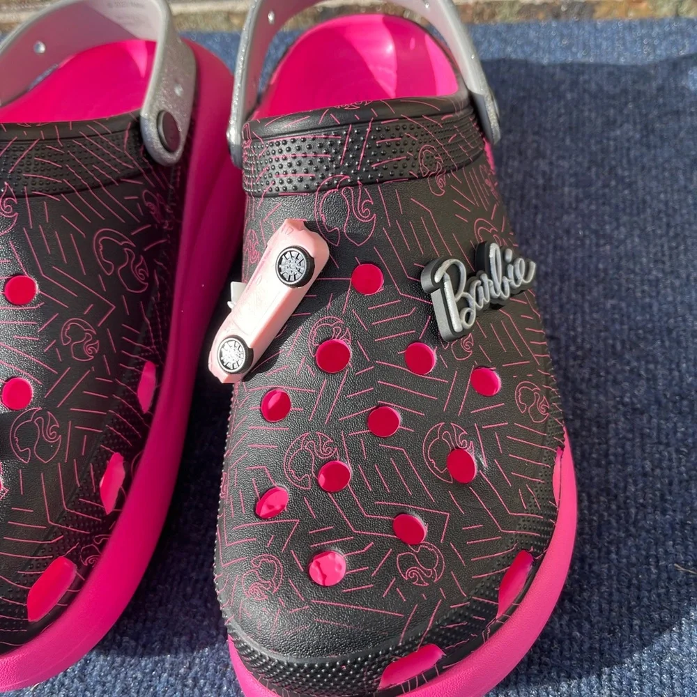 Barbie CROCS Women Size 12 Wedge New w/o tags - Picture 5 of 9